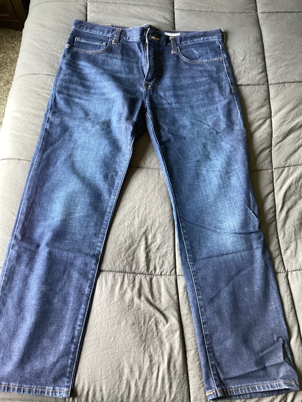 Aeropostale Men's Blue Straight Jeans 36/32